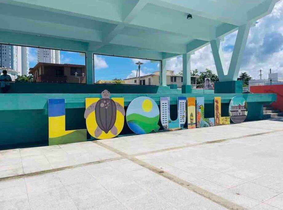 Oceanfront Condo In Luquillo Bagian luar foto