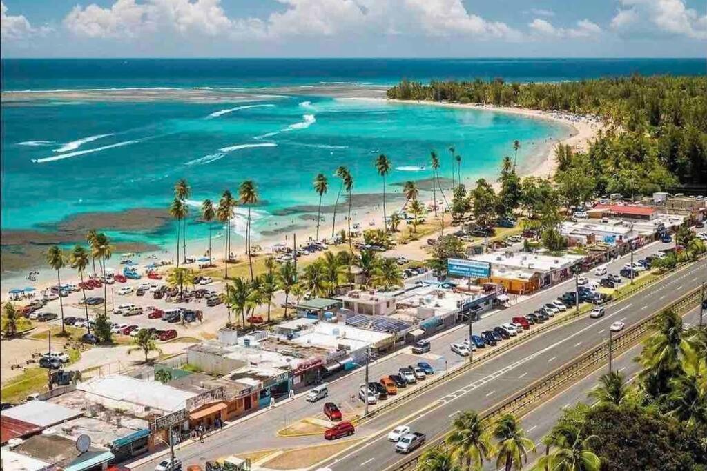Oceanfront Condo In Luquillo Bagian luar foto